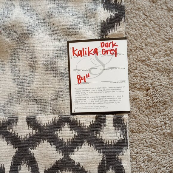 Softline Grommet Drapery Panel - Picture 5 of 5